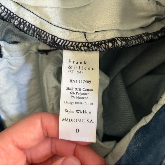 Frank & Eileen Wicklow The Italian Chino Italian Performance Denim 0 - Picture 14 of 15